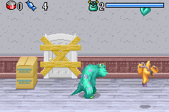 Monsters Inc screenshot 4 for GameBoy Advance